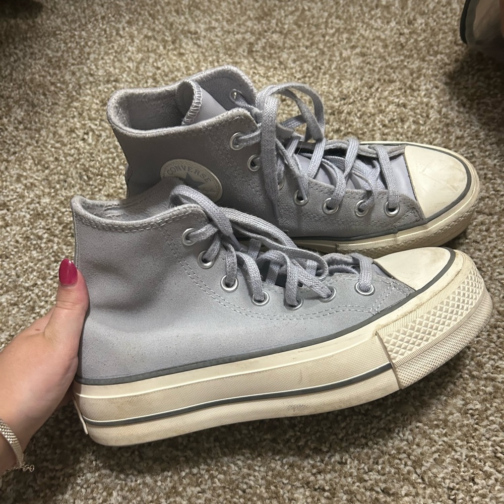 Converse Light blue High-Tops